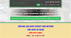 Desktop Screenshot of monticellofarmhomeandgarden.com